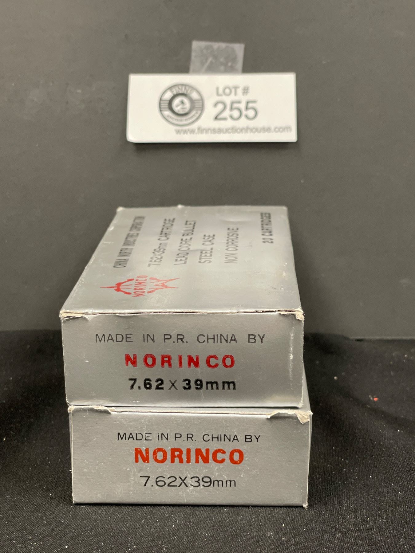 Lot of 2 Boxes of Norinco 7.62 x39mm Cartridge Lead Core Bullet 20 ...