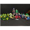 Image 1 : Large Lot of Toy Figurines. Teenage Mutant Ninja Turtles, Buzz Lightyear Batman, Superman Etc