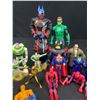 Image 2 : Large Lot of Toy Figurines. Teenage Mutant Ninja Turtles, Buzz Lightyear Batman, Superman Etc