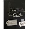 Image 2 : 4 Authentic Coach Key Chains/Luggage Tags