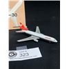 Image 2 : Swissair Airplane DC-10-30 Made in Germany 3.5" L