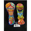 Image 2 : Lot of 2 Talavera Spoon Rest Ceramic Mexican Pottery Utensil Holders