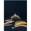 Image 1 : 17 Wooden Clothes & Trouser Hangers5 Advertising Hangars: Eaton's Fur Storage,Simpsons & Baribocraft