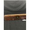 Image 2 : Antique Stanley Adjustable 28" Level, Apatennt Number AR2590 Works Great