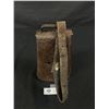 Image 2 : Antique Metal Cow Bell 8.5" with Original Donger and Fastening Strap