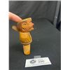 Image 2 : German Carved Wood Bottle Stopper