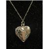 Image 2 : Sterling Heart Locket on Sterling Chain