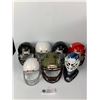 Image 1 : Lot of Miniature Riddell Football Helmets