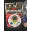 Image 2 : 2 New In Package Handheld Electronic Games. Grand Slam Baseball and 15 in 1 Casino