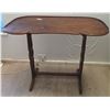 Image 1 : Curved Wooden Side Table  33" x 16" x 27"H