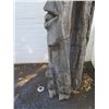 Image 9 : Tall Carved Wooden Tiki Totem Outdoor Décor 33" Diameter x 100"H