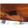 Image 11 : Vintage Wooden Dining Table w/ Cabriole Legs, Pull Out Extension & Drawer 78"x32"x30"H