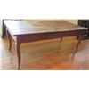Image 1 : Vintage Wooden Dining Table w/ Cabriole Legs, Pull Out Extension & Drawer 78"x32"x30"H