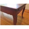 Image 5 : Vintage Wooden Dining Table w/ Cabriole Legs, Pull Out Extension & Drawer 78"x32"x30"H