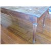 Image 8 : Vintage Wooden Dining Table w/ Cabriole Legs, Pull Out Extension & Drawer 78"x32"x30"H