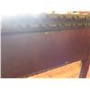 Image 9 : Vintage Wooden Desk w/ 2 Drawers & Carved Details 36" x 17" x 29"H (damaged)