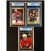Image 1 : GCG HIGH GRADE CARD LOT MARIO LEMIEUX