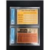 Image 2 : VINTAGE TOPPS GRADED BASEBALL CARD LOT