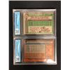 Image 2 : VINTAGE TOPPS GRADED BASEBALL CARD LOT