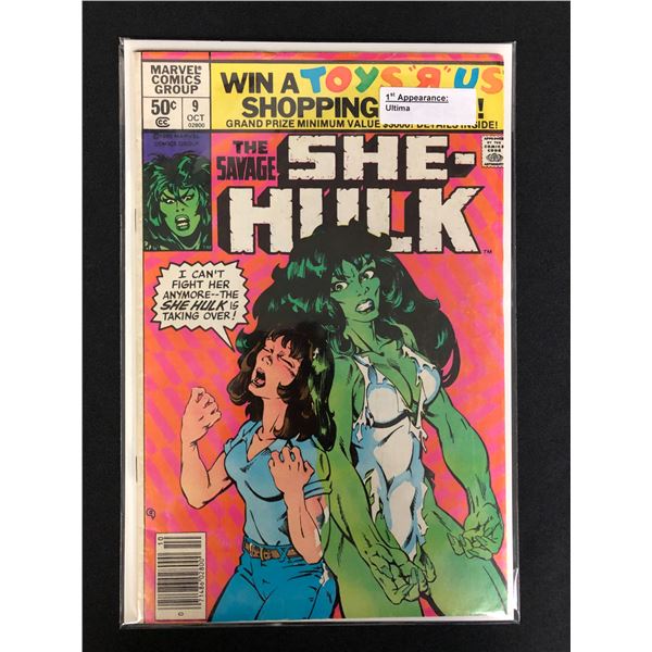 MARVEL COMICS SHE HULK NO.9 (FIRST APPEARANCE ULTIMA)