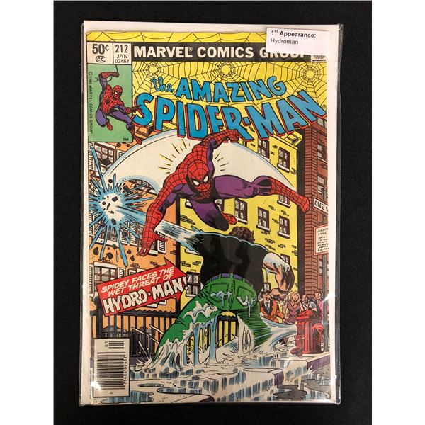 MARVEL COMICS THE AMAZING SPIDER-MAN NO.212