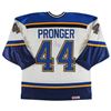 Image 1 : CHRIS PRONGER SIGNED ST. LOUIS BLUES CHRIS PRONGER CCM JERSEY (BECKETT COA)