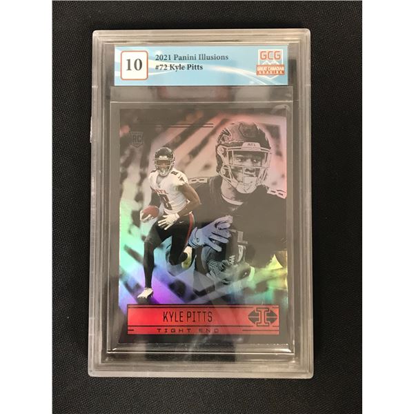 2021 PANINI ILLUSIONS KYLE ITTS ROOKIE CARD (GCG 10)