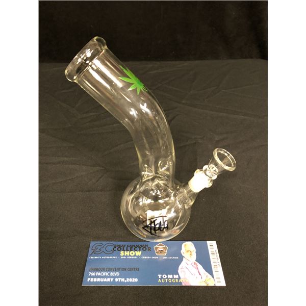 TOMMY CHONG SIGNED BONG (GCCS COA)