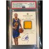 Image 1 : 2012 PANINI IMMACULATE COLLECTION STEPHEN CURRY ROOKIE PATCH AUTO 1/100 (PSA AUTHENTIC AUTO 10)