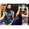 Image 1 : CHEECH AND CHONG DUAL SIGNED UP IN SMOKE 8 X 10 (JSA COA)