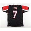 Image 1 : MICHAEL VICK SIGNED ATLANTA FALCONS JERSEY (JSA COA)