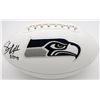 Image 1 : Seahawks Steve Largent Authentic Signed White Panel Logo Football (Beckett)