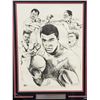 Image 2 : Muhammad Ali Autographed Framed 18x24 Lithograph Photo (Beckett)
