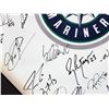 Image 3 : 2006 Seattle Mariners Team Autographed Framed 19x19 Home Plate With 32 Signatures