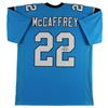 Image 1 : CHRISTIAN MCCAFFREY SIGNED CAROLINA PANTHERS JERSEY (BECKETT COA)