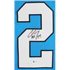 Image 2 : CHRISTIAN MCCAFFREY SIGNED CAROLINA PANTHERS JERSEY (BECKETT COA)