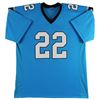 Image 3 : CHRISTIAN MCCAFFREY SIGNED CAROLINA PANTHERS JERSEY (BECKETT COA)
