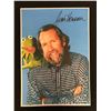 Image 1 : JIM HENSON SIGNED KERMIT THE FROG 8 X 10 (RA COA)