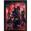 Image 1 : THE AVENGERS CAST SIGNED 8 X 10 (RA COA)