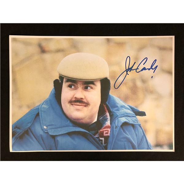 JOHN CANDY SIGNED UNCLE BUCK 8 X 10 (RA COA)