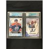 Image 1 : GCG HIGH GRADE HOCKEY CARD LOT (MCDAVID, MACKINNON) GCG 9.5