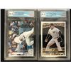 Image 1 : GCG GRADED BASEBALL CARD LOT