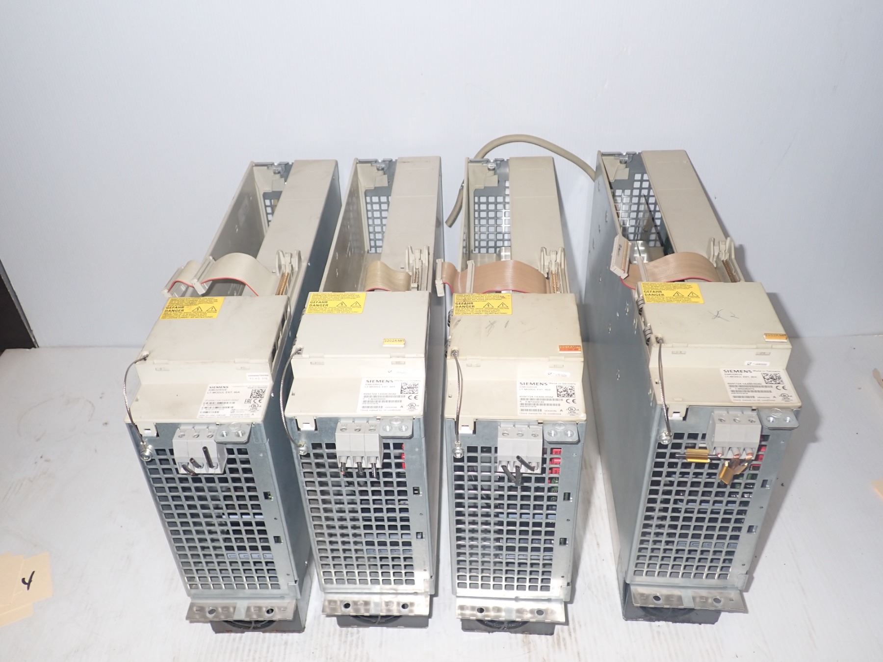 (4) Siemens # 6SN1124-1AA00-0DA2 SimoDrive LT- Modules