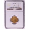 Image 1 : 1855-S $3 Indian Princess Head Gold Coin NGC G4