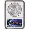 Image 2 : 2011 $1 American Silver Eagle Coin NGC MS70 Early Releases 25th Anniversary