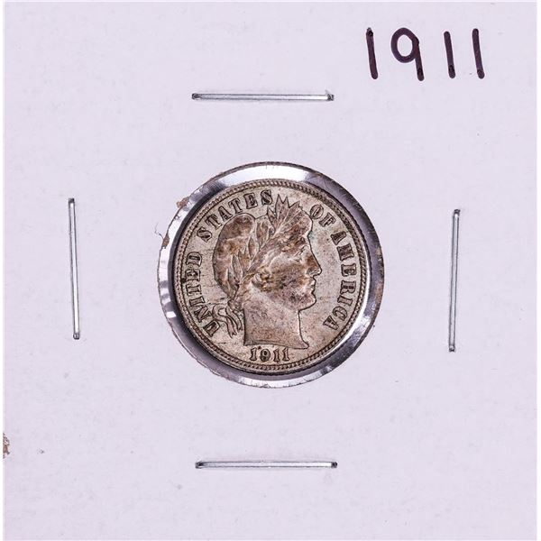 1911 Barber Dime Coin