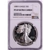 Image 1 : 1989-S $1 Proof American Silver Eagle Coin NGC PF69 Ultra Cameo