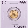 Image 1 : 1999 Australia $15 Year Of The Rabbit 1/10 oz Gold Coin