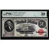 Image 1 : 1917 $2 Legal Tender Note Fr.60 PMG Very Fine 30