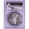 Image 1 : 2011-S $1 American Silver Eagle Coin PCGS MS68 First Strike Mercanti Signature